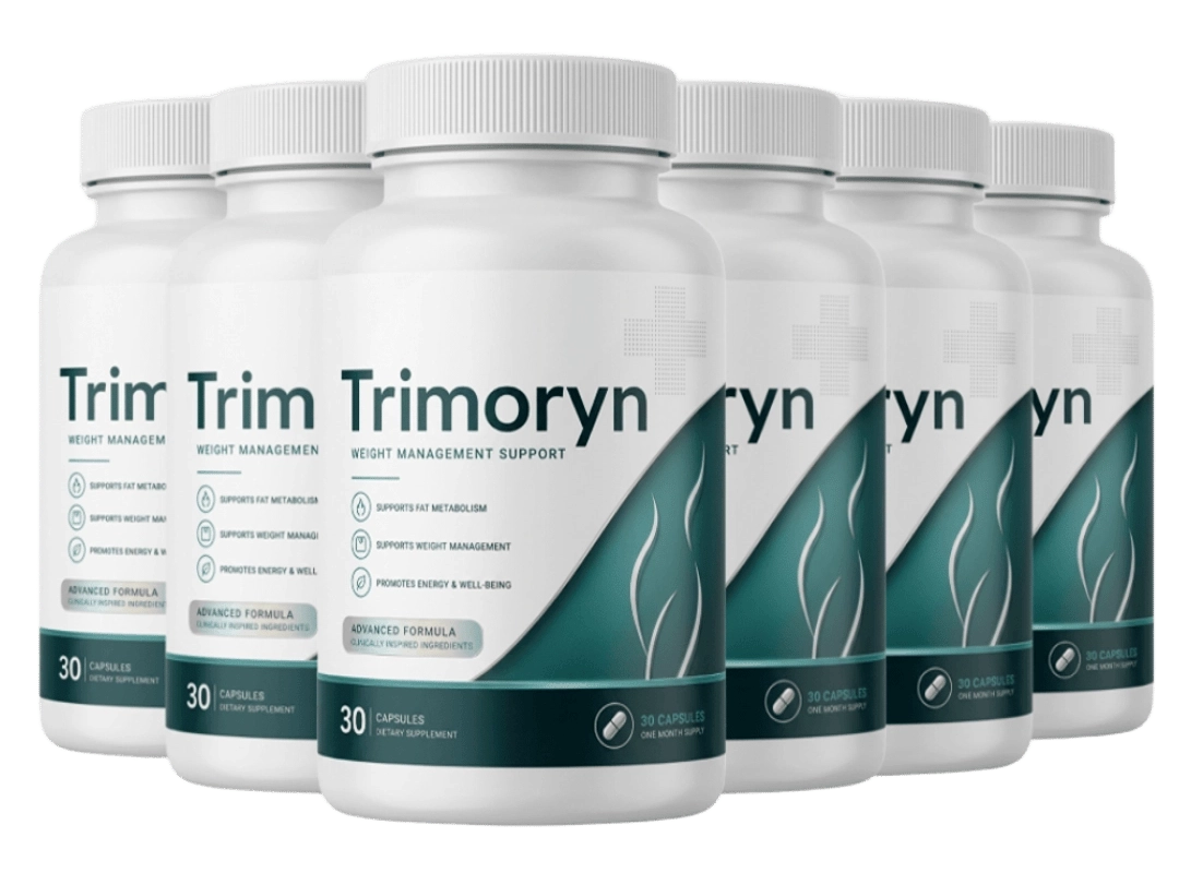 Trimoryn supplement bottles